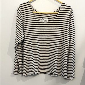 Striped Long Sleeve Top